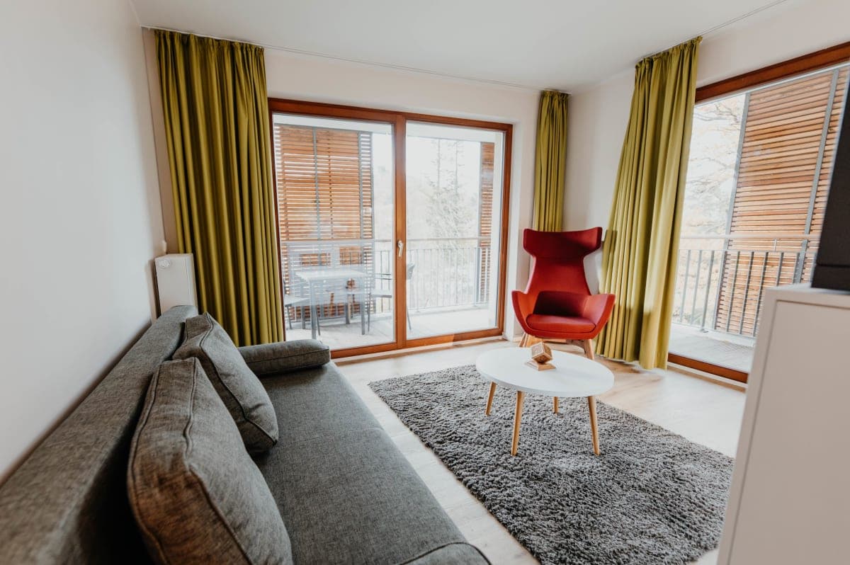 Studio Confort Burgberg zona de estar