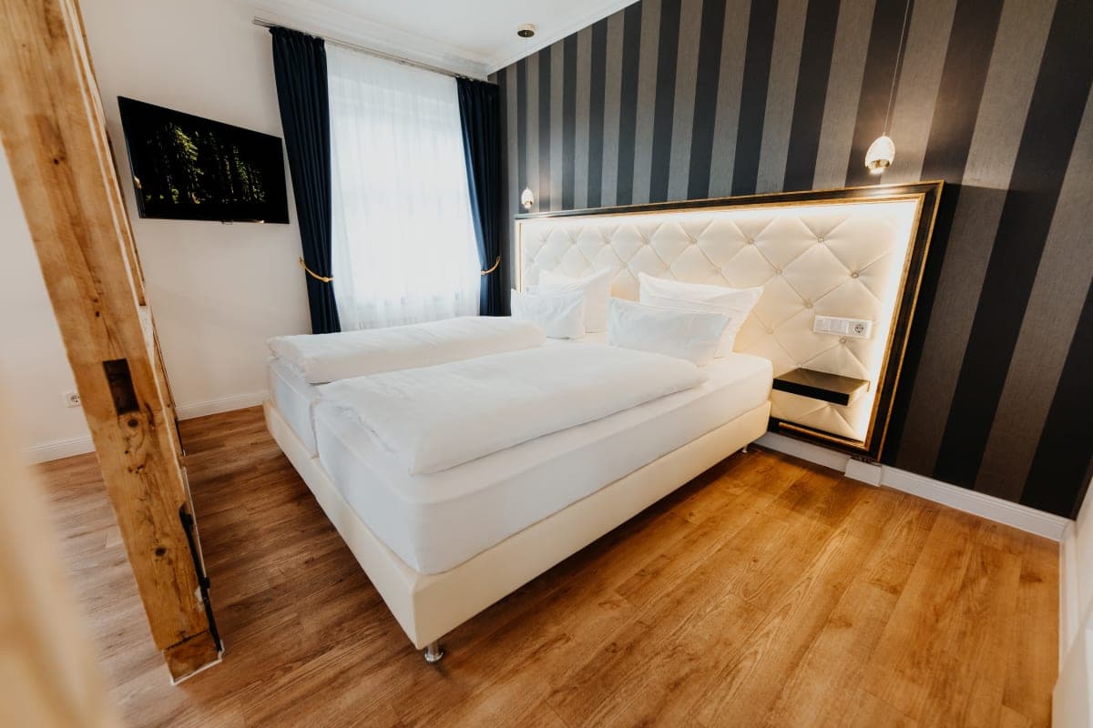 Obytná část Junior Suite Glashaus